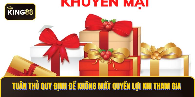 Tuân thủ quy định để không mất quyền lợi khi tham gia 